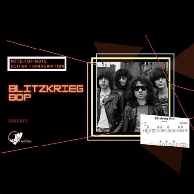  Blitzkrieg Bop: Yoğun Gitar Rifleriyle Dolu Enerjik Bir Punk Rock Himi